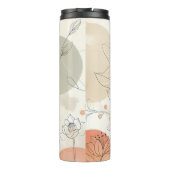 ミニマエレガントリストフローラソフトパステルデザイン タンブラー (裏面)