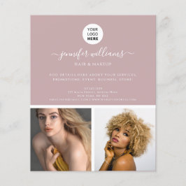 ミニマエレガントリストプロモピンクモダンク チラシ