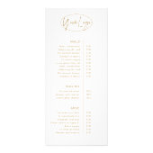 ミニマエレガントリストモダンシャンパン ラックカード (裏面)