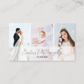 ミニマエレガントリスト写真家名刺 名刺 (正面)