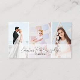 ミニマエレガントリスト写真家名刺 名刺