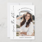 ミニマエレガントリスト卒業パーティー2写真 セーブザデート (正面)