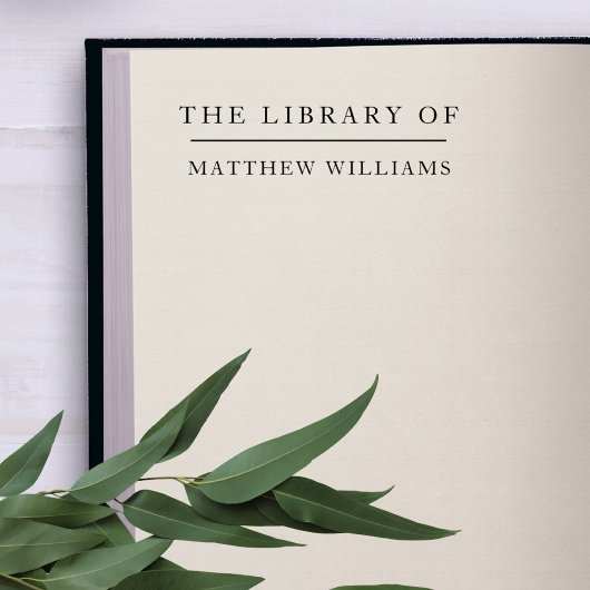 ミニマエレガントリスト名前をカスタムする ラバースタンプ