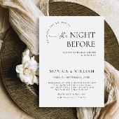 ミニマエレガントリスト書道リハーサルディナー 招待状