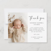 ミニマエレガントリスト洗礼 | 赤ちゃんシャワーありがとう (正面)