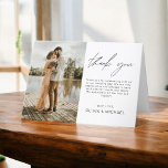 ミニマエレガントリスト結婚の感謝の写真の招待 サンキューカード<br><div class="desc">脚本と写エレガント真のサンキューカードでモダン感謝の気持ち結婚を高めお気に入りのる。これらのカードはスタイリッシュ、あらゆる美的を完璧に補完するミニマルな結婚デザインを提供する。心から感謝のメッセージを添えて好き感謝していと支援のために友人や家族に伝える。素材高品質で作られたカードはお洒落感謝の気持ちを高め表現てくれる。あなたはお客感謝してい様の臨場感や贈り物に関わらずモダン、Script結婚 Photoのサンキューカードはシンプル、あなたのtouchの表情に個人のを追加感謝していする。綺麗なラインと魅力コンテンポラリーで、特別な日の美しいを反映した永続的な印象を作り出す。共有のスタイルに感謝の意をモダン伝えシンプルるScriptPhotoのサンキューカードと結婚、感謝の気持ちを言葉ごとに輝かせる。</div>