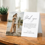 ミニマエレガントリスト結婚の感謝の写真の招待 サンキューカード<br><div class="desc">脚本と写エレガント真のサンキューカードでモダン感謝の気持ち結婚を高めお気に入りのる。これらのカードはスタイリッシュ、あらゆる美的を完璧に補完するミニマルな結婚デザインを提供する。心から感謝のメッセージを添えて好き感謝していと支援のために友人や家族に伝える。素材高品質で作られたカードはお洒落感謝の気持ちを高め表現てくれる。あなたはお客感謝してい様の臨場感や贈り物に関わらずモダン、Script結婚 Photoのサンキューカードはシンプル、あなたのtouchの表情に個人のを追加感謝していする。綺麗なラインと魅力コンテンポラリーで、特別な日の美しいを反映した永続的な印象を作り出す。共有のスタイルに感謝の意をモダン伝えシンプルるScriptPhotoのサンキューカードと結婚、感謝の気持ちを言葉ごとに輝かせる。</div>