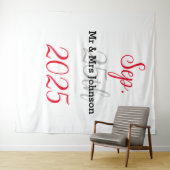 ミニマエレガントリスト結婚の背景 タペストリー (インサイチュ(横))