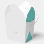 ミニマエレガントリスト結婚式の引き出物ボックス フェイバーボックス (オープン)