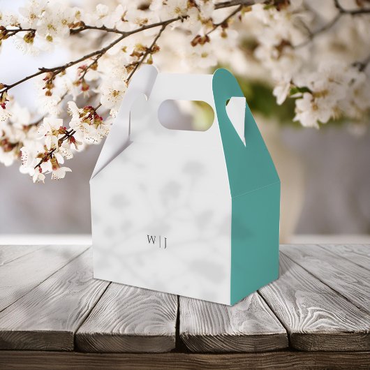 ミニマエレガントリスト結婚式の引き出物ボックス フェイバーボックス