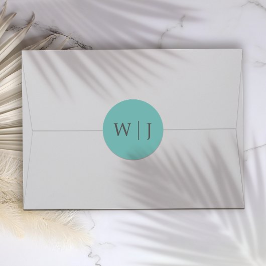 ミニマエレガントリスト結婚式用シール ラウンドシール