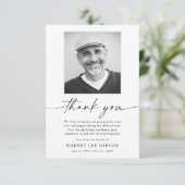 ミニマエレガントリスト葬儀悔やみや弔慰記念写真 サンキューカード (スタンド正面)