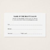 ミニマエレガントリスト赤はっきりした白 (裏面)