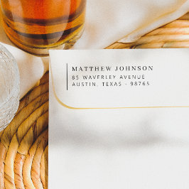 ミニマエレガントリスト離れアレイン差出人住所 ラバースタンプ