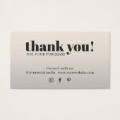 ミニマエレガントリスト黒フェイク銀ありがとう (正面)