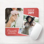 ミニマエレガントリスト2写真卒業 マウスパッド (マウス)