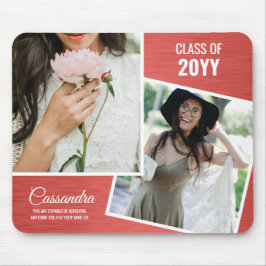 ミニマエレガントリスト2写真卒業 マウスパッド