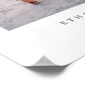 ミニマエレガントリスト |個人用の写真 ポスター (角)