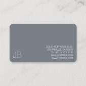 ミニマエレガントリスト 名刺 (裏面)