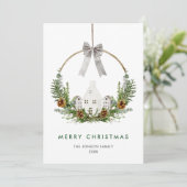 ミニマエレガントリストBoho Christmas Composition シーズンカード (スタンド正面)