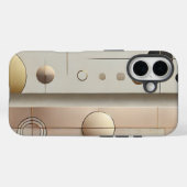 ミニマエレガントリストiPhoneケース – ラグジュアリー幾何学模様 Case-Mate iPhoneケース (裏面 (横))