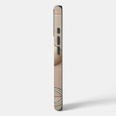 ミニマエレガントリストiPhoneケース – ラグジュアリー幾何学模様 Case-Mate iPhoneケース (裏面 / 左)