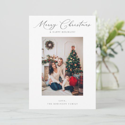 ミニマエレガントリストMerry Christmas V写真 (スタンド正面)