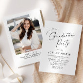 ミニマエレガントリストPHOTO卒業パーティー 招待状