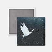 ミニマエレガントリストzenクレーン飛行 マグネット (正面/裏面)