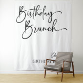 ミニマエレガントリモダンアル誕生日ブランチパーティー タペストリー (インサイチュ)