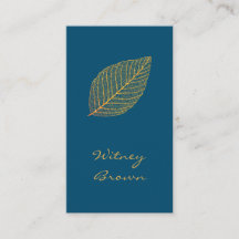 ミニマエレガントルフォイル金箔名刺