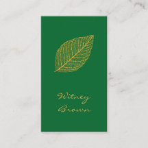 ミニマエレガントルフォイル金箔名刺