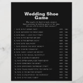 ミニマエレガントルフォーマルブラック結婚ズのシューゲーム (正面)