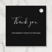 ミニマエレガントルブラクラシックック結婚 フェイバータグ (裏面)