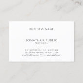 ミニマエレガントルモダントレンディーシンプル平野 名刺 (裏面)