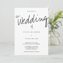 ミニマカジュアルモダンルタイポグラフィ結婚ズ