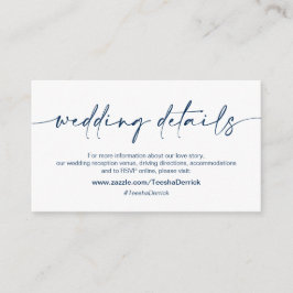 ミニマカジュアルリスト海軍インクペン、結婚詳細 エンクロージャーカード