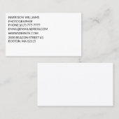 ミニマカスタマイズリストのパーソナライズエレガント 名刺 (正面/裏面)