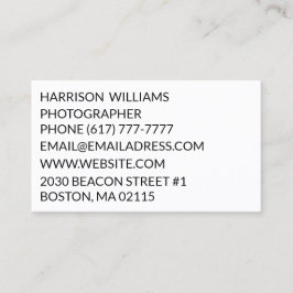 ミニマカスタマイズリストのパーソナライズエレガント 名刺