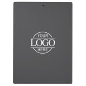 ミニマカスタムリストの会社のロゴ クリップボード (裏面)