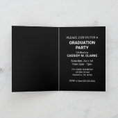 ミニマカスタムリスト写真第8学年卒業 招待状 (内部)