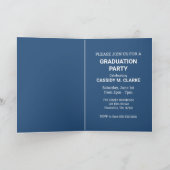 ミニマカスタムリスト写真第8学年卒業 招待状 (内部)