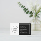 ミニマカスタムリズモダンムの色 名刺 (スタンド正面)