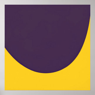 ミニマカラフルリストアーク – 流れるエレガンス ポスター