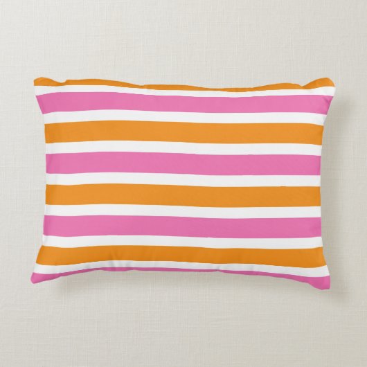 ミニマカラフルリストアートプリント アクセントクッション (裏面)