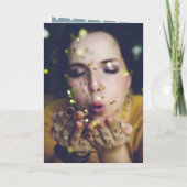 ミニマカラフルリスト年3フォトモダンシンプル シーズンカード (裏面)