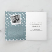 ミニマカラフルリスト年3フォトモダンシンプル シーズンカード (内部)