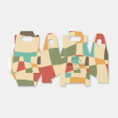 ミニマカラフルリスト結婚式の引き出物ボックス フェイバーボックス (折り畳みなし)