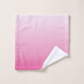 ミニマガーリーリストほこりっぽいバラさくらんぼピンク バスタオルセット (ウォッシュタオル)