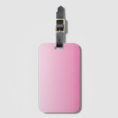 ミニマガーリーリストほこりっぽいバラさくらんぼピンク ラゲッジタグ (正面縦)